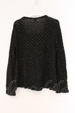 画像3: axes femme / 格子ラメビッグリボンニットソー M クロ O-26-02-26-014-AX-TO-IG-OS