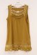 画像1: axes femme / レース配色タンクトップ M イエロー O-26-02-26-031-AX-TO-IG-OS (1)