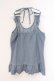 画像2: axes femme / フリルホルターキャミソール M ブルー O-26-02-26-035-AX-TO-IG-OS (2)
