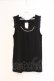 画像1: axes femme / ビーズ付きタンクトップ M クロ O-26-02-27-041-AX-TO-IG-OS (1)