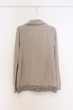 画像3: axes femme / ジャケットレイヤー風プルオーバー M ベージュ O-26-02-27-042-AX-TO-IG-OS