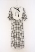 m petit by misako / ワンピース S シロ×クロ O-26-02-27-045-LO-OP-IG-OS