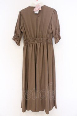 画像3: m petit by misako / ナシジムジキリカエワンピース S ブラウン O-26-02-27-047-LO-OP-IG-OS