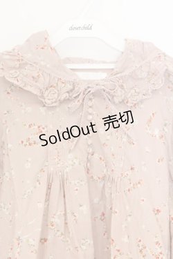 画像2: PINK HOUSE / ローズリースとうさぎ柄フードプルブラウス【お直しあり】  ピンク O-26-02-27-052-LO-BL-IG-OS