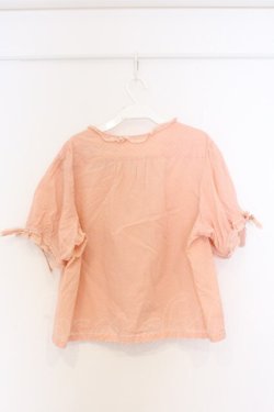 画像3: PINK HOUSE / ドット半袖ブラウス【お直しあり】  ピンク O-26-02-27-055-LO-BL-IG-OS