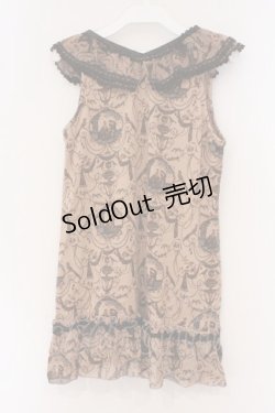 画像2: axes femme / メルヘンアウターキャミ M ピンクベージュ O-26-02-27-013-AX-TO-IG-OS