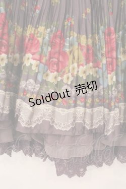 画像2: axes femme / ローズパネルスカート M パープル O-26-02-27-002-AX-SK-IG-OS