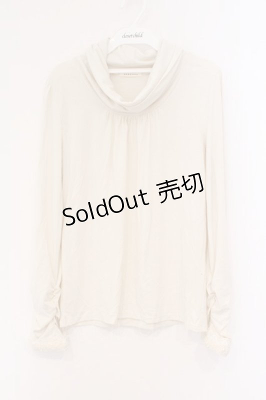 画像1: axes femme / オフタートルインナープルオーバー M アイボリー O-26-02-27-024-AX-TO-IG-OS (1)