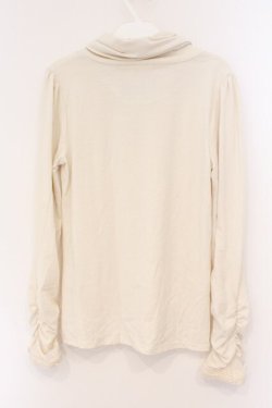 画像3: axes femme / オフタートルインナープルオーバー M アイボリー O-26-02-27-024-AX-TO-IG-OS