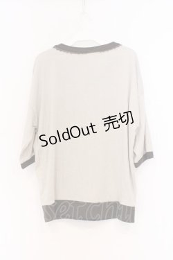 画像3: axes femme / カラーブロッキングプルオーバー M ベージュ O-26-02-27-035-AX-TO-IG-OS