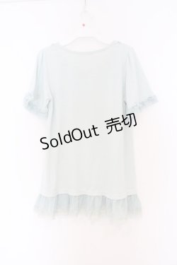 画像3: axes femme / フレーム風コサージュプルオーバー M ミントグリーン O-26-03-01-039-AX-TO-OW-OS