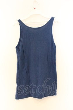 画像3: axes femme / スパンコール配色タンクトップ M ブルー O-26-03-01-048-AX-TO-OW-OS