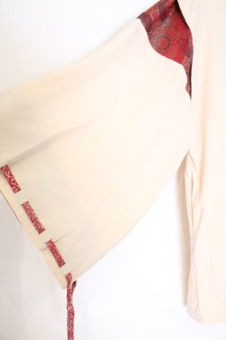 画像3: REZEN / 陰陽師×曼荼羅羽織パーカー M 白百合色（キナリ） O-26-03-01-005-LO-TO-OW-OS