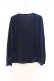 画像3: axes femme / ボウタイブラウス風プルオーバー M ネイビー O-26-03-01-058-AX-TO-OW-OS (3)