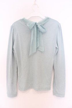 画像3: axes femme / チュールネックカットソー M グリーン O-26-03-01-068-AX-TO-OW-OS