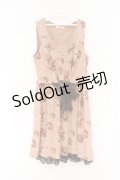 axes femme / 花柄ワンピース M ピンク O-26-03-01-076-AX-OP-OW-OS