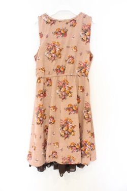 画像3: axes femme / 花柄ワンピース M ピンク O-26-03-01-076-AX-OP-OW-OS