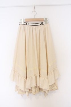 画像1: axes femme / イレヘムスカート M キナリ O-26-03-01-082-AX-SK-OW-OS