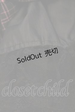 画像5: ALGONQUINS / フリルフラップスカート  ピンク×ブラック O-26-03-01-089-AL-SK-IG-OS