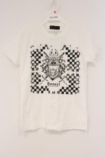 画像1: Deorart / エンブレムプリントTシャツ M ホワイト O-26-03-01-094-PU-TS-IG-ZT359 (1)