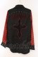 画像3: ALGONQUINS / シフォンスリーブエンブレム刺繍ブラウス  ブラック×レッドチェック O-26-03-01-095-AL-BL-IG-OS (3)