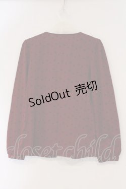 画像3: axes femme / トランプ柄ボータイプルオーバー M アカ×オフシロ O-26-03-01-096-AX-TO-IG-OS