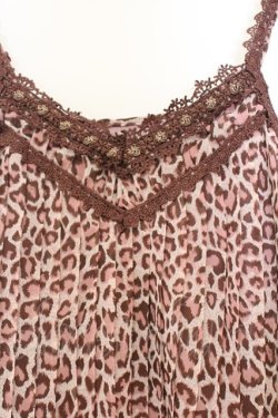 画像2: axes femme / レオパードキャミチュニック M  O-26-03-01-011-AX-TO-OW-OS