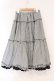 画像4: m petit by misako / NINA'Sギャザースカート M クロ×シロ O-26-03-01-123-LO-SK-IG-OS (4)