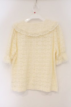 画像3: m petit by misako / AOKレースブラウス M アイボリー O-26-03-01-124-LO-BL-IG-OS