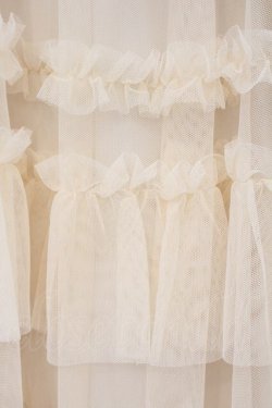 画像2: FLC / 星名桜子 HSティアードスカート M アイボリー O-26-03-01-125-LO-SK-IG-OS