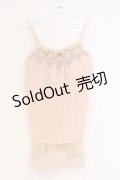 axes femme / ガーデンインナーキャミソール M ピンク O-26-03-01-014-AX-TO-OW-OS