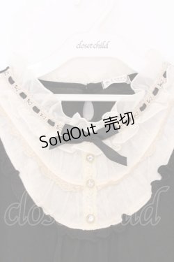 画像2: axes femme / チュールヨークプルオーバー M クロ O-26-03-01-018-AX-TO-OW-OS