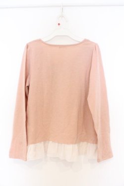 画像3: axes femme / リボン通しニットソー M ピンク O-26-03-01-020-AX-TO-OW-OS