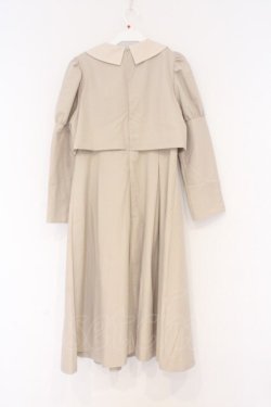 画像4: Maison de FLEUR Petite Robe canone / クロエが微笑むワンピース M ベージュ O-26-03-01-002-EL-OP-OW-OS