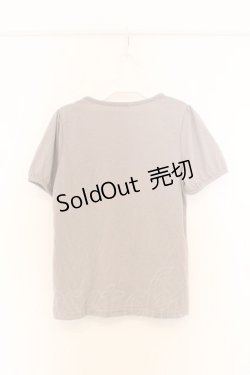 画像3: axes femme / 胸元レース重ね着風トップス M グレージュ O-26-03-01-023-AX-TO-OW-OS