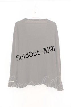 画像3: axes femme / 3つリボンブラウス風プルオーバー M ブラウン O-26-03-01-029-AX-TO-OW-OS