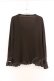 画像3: axes femme / 3つリボンブラウス風プルオーバー M ブラウン O-26-03-01-029-AX-TO-OW-OS (3)