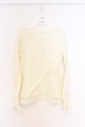 axes femme / 裾レースインナープルオーバー M キナリ O-26-03-01-032-AX-TO-OW-OS