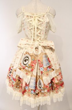 画像7: metamorphose / Majestic princess半袖ワンピース  シャンパン×キナリシフォン O-26-03-02-026-ME-OP-OW-OS