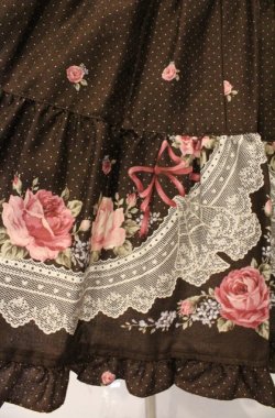 画像3: Innocent World / ラウレッタローズワンピース  ショコラ O-26-03-02-029-IW-OP-OW-OS