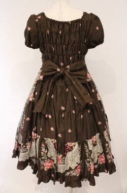 画像5: Innocent World / ラウレッタローズワンピース  ショコラ O-26-03-02-029-IW-OP-OW-OS