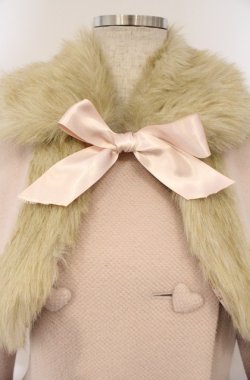 画像2: Innocent World / バラと小鳥のコート M ピンク O-26-03-02-032-IW-CO-OW-OS