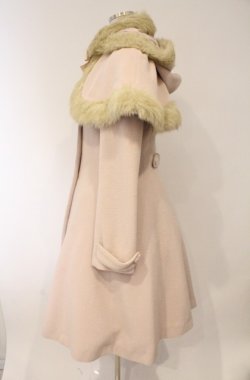 画像3: Innocent World / バラと小鳥のコート M ピンク O-26-03-02-032-IW-CO-OW-OS