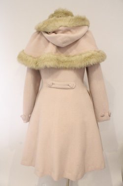 画像4: Innocent World / バラと小鳥のコート M ピンク O-26-03-02-032-IW-CO-OW-OS