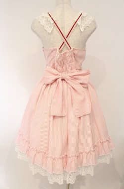 画像5: Innocent World / シャロンジャンパースカート  アカ×オフ O-26-03-02-034-IW-OP-OW-OS