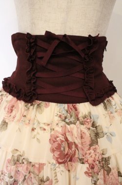 画像2: Innocent World / イングリッシュローズスカート  キナリ×ワイン O-26-03-02-035-IW-SK-OW-OS