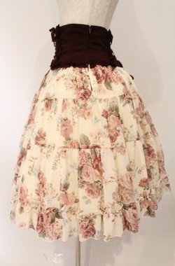 画像4: Innocent World / イングリッシュローズスカート  キナリ×ワイン O-26-03-02-035-IW-SK-OW-OS