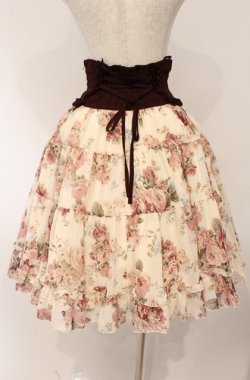 画像5: Innocent World / イングリッシュローズスカート  キナリ×ワイン O-26-03-02-035-IW-SK-OW-OS