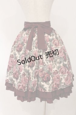 画像4: Innocent World / マロニカローズスカート M ワイン O-26-03-02-036-IW-SK-OW-OS