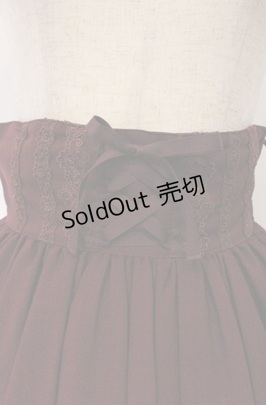 画像2: Innocent World / ローテンブルク柄スカート  ワイン O-26-03-02-037-IW-SK-OW-OS (2)